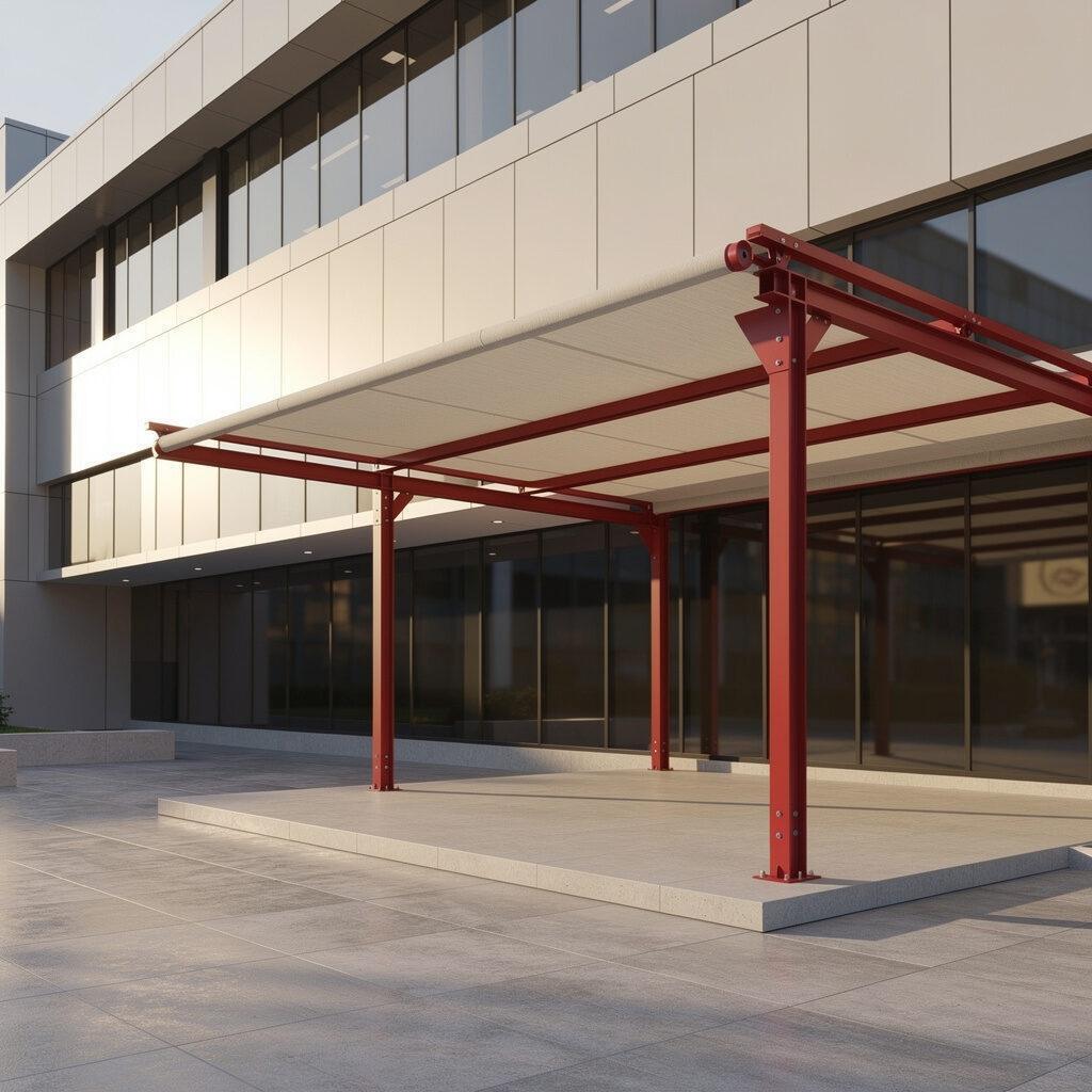 Freistehende Überdachung – Markisenbau Müller GmbH